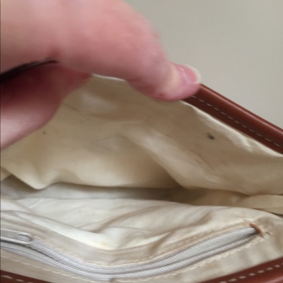 Michael Stevens white and tan crossbody bag - Picture 5 of 5